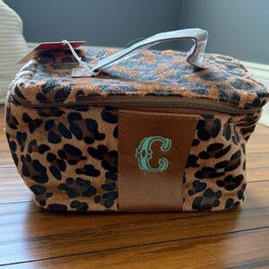 Leopard Print Cosmetic Bag